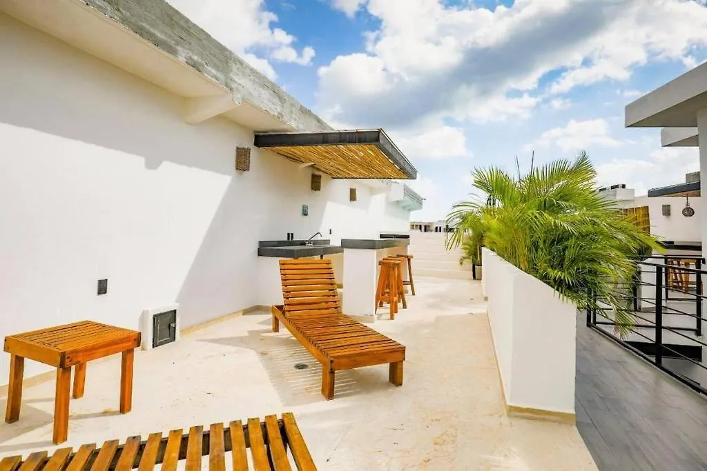 Lujoso Departamento Con Alberca Privada Pb2 Apartment Tulum 0*,